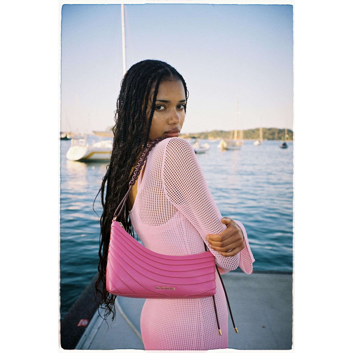 Calla Shoulder Bag - Magenta
