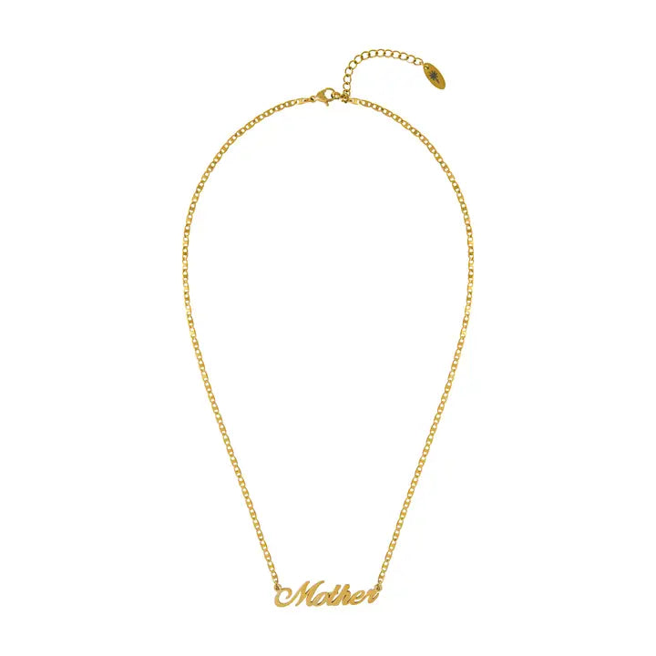 Mother necklace - gold