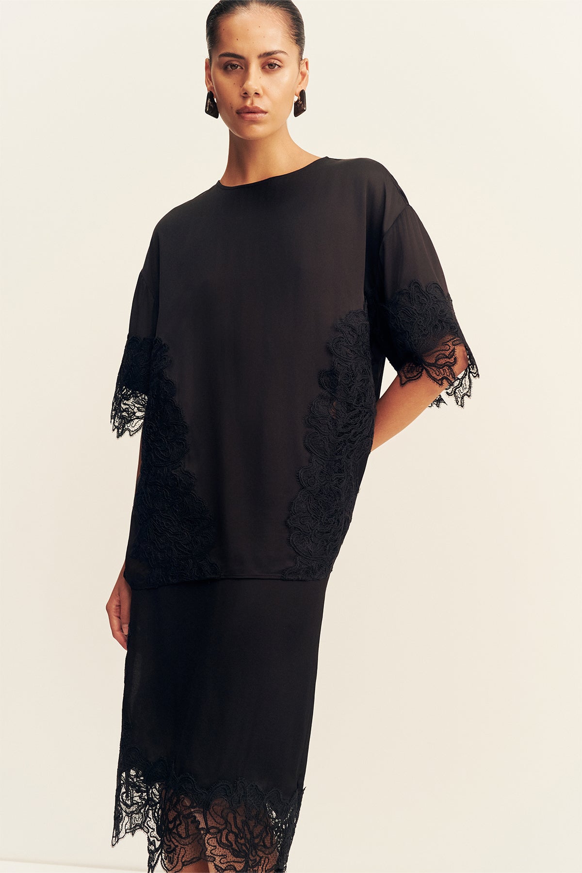 Eniko Lace T-shirt