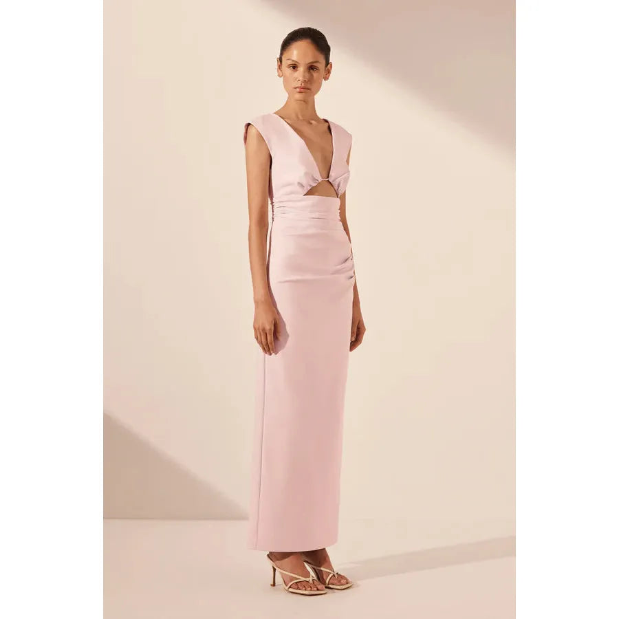 Lani Plunged Cut Out Maxi Dress