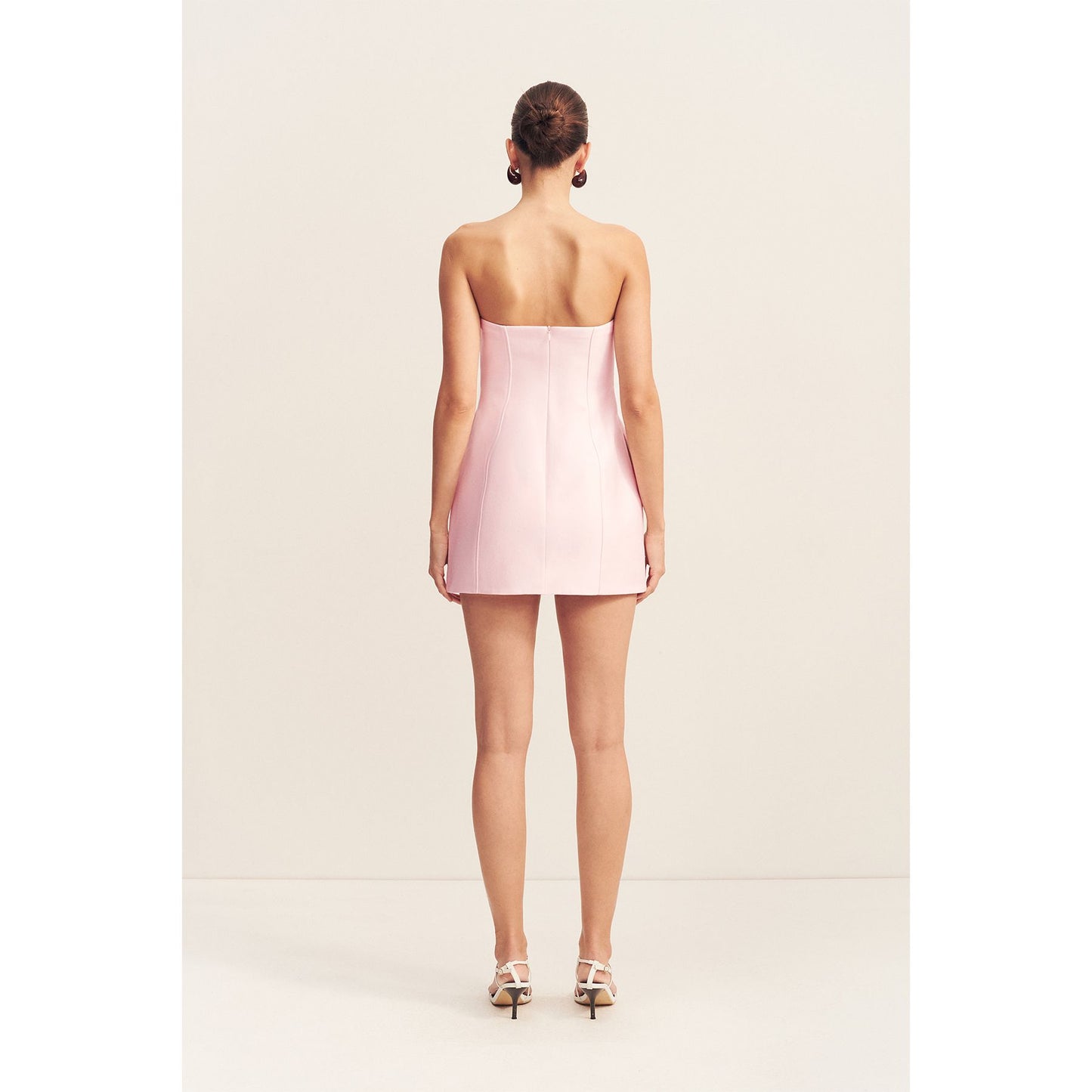 Otis Panelled Strapless Mini dress