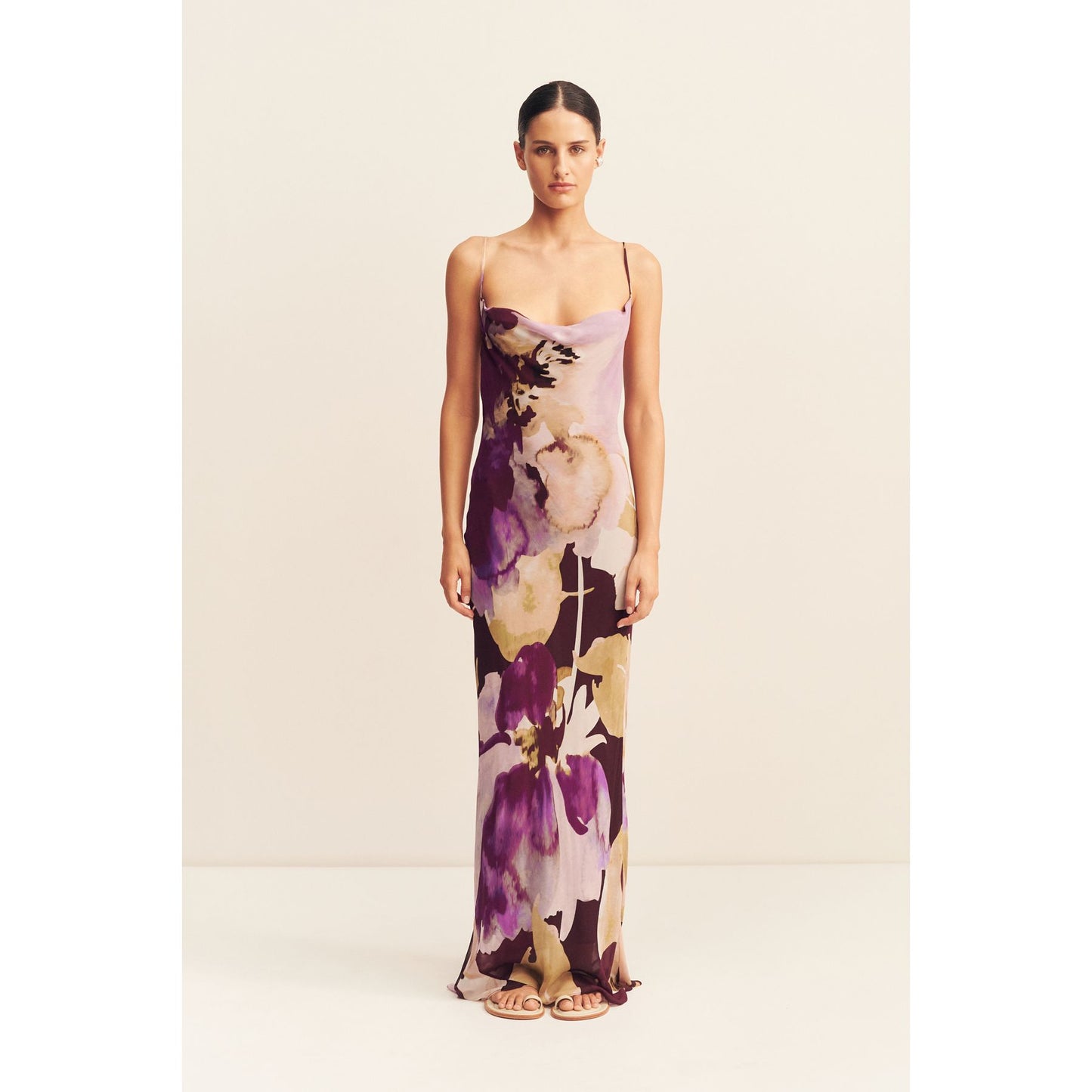 Gia bias Maxi dress
