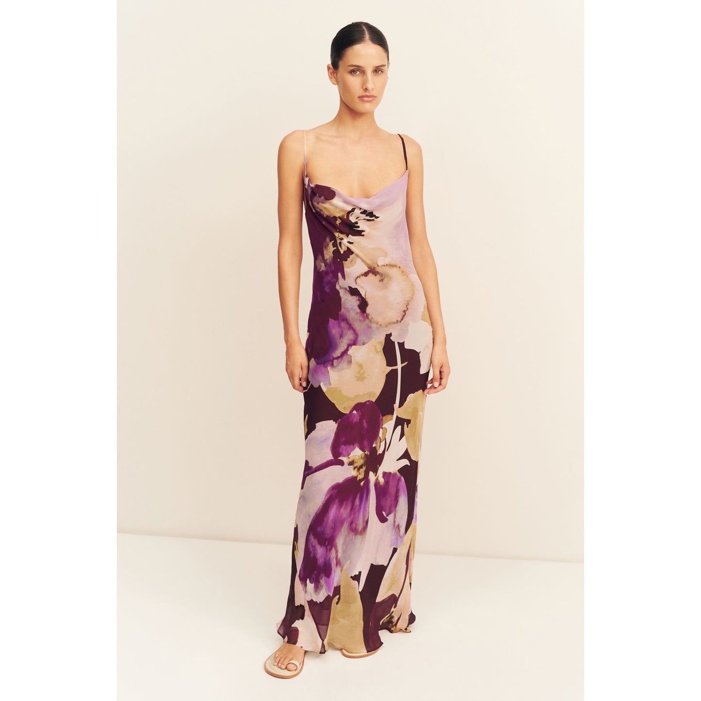Gia bias Maxi dress