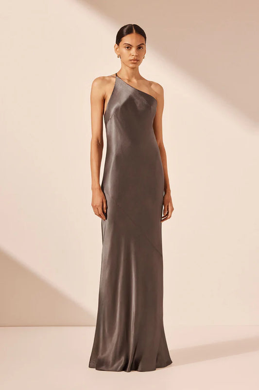 La Lune Cowl Back Maxi Dress