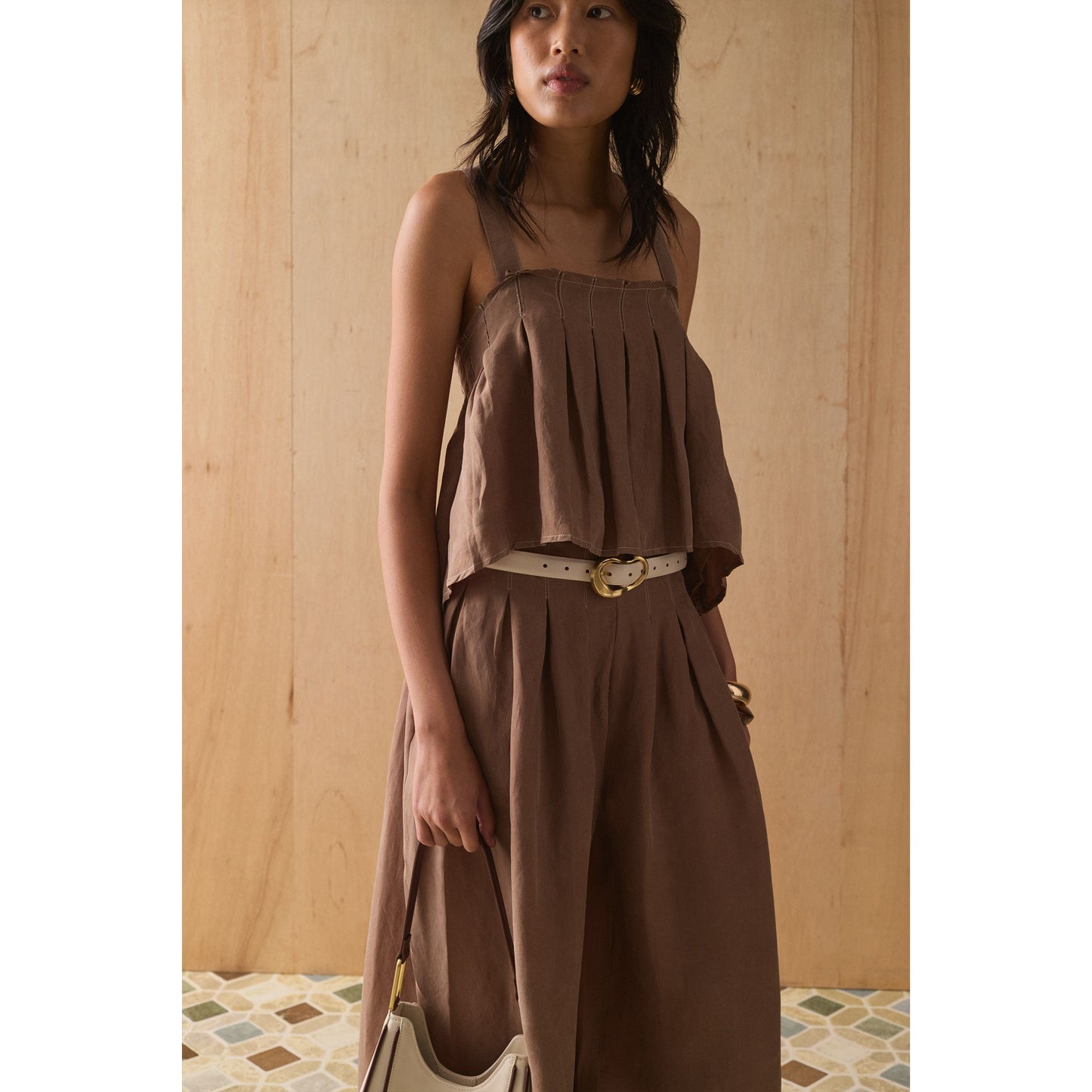 The Lulu top - coconut