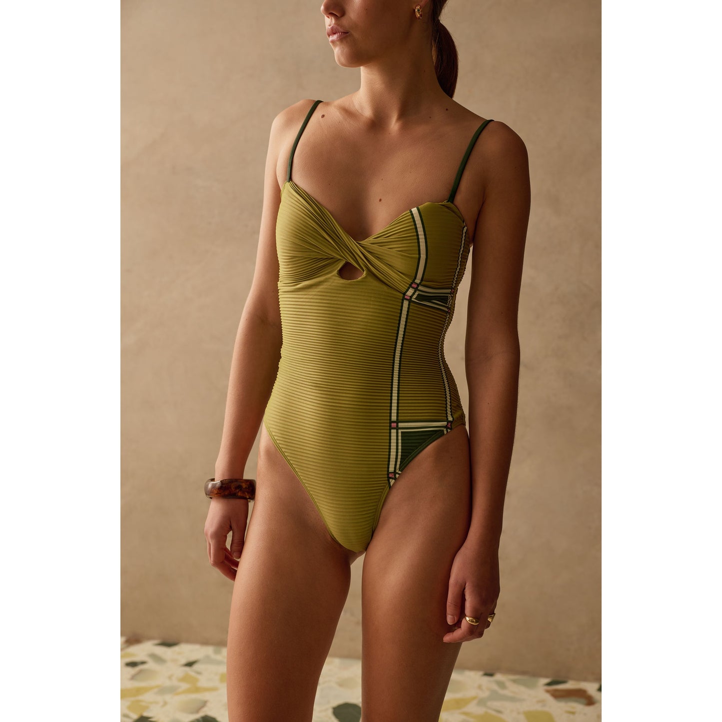 The Ishani One Piece  - Valetta Print