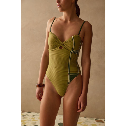 The Ishani One Piece  - Valetta Print