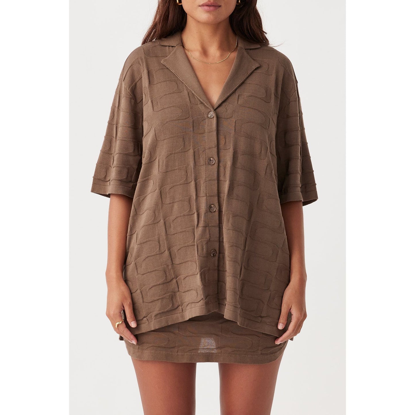 Lara Shirt - Cacao