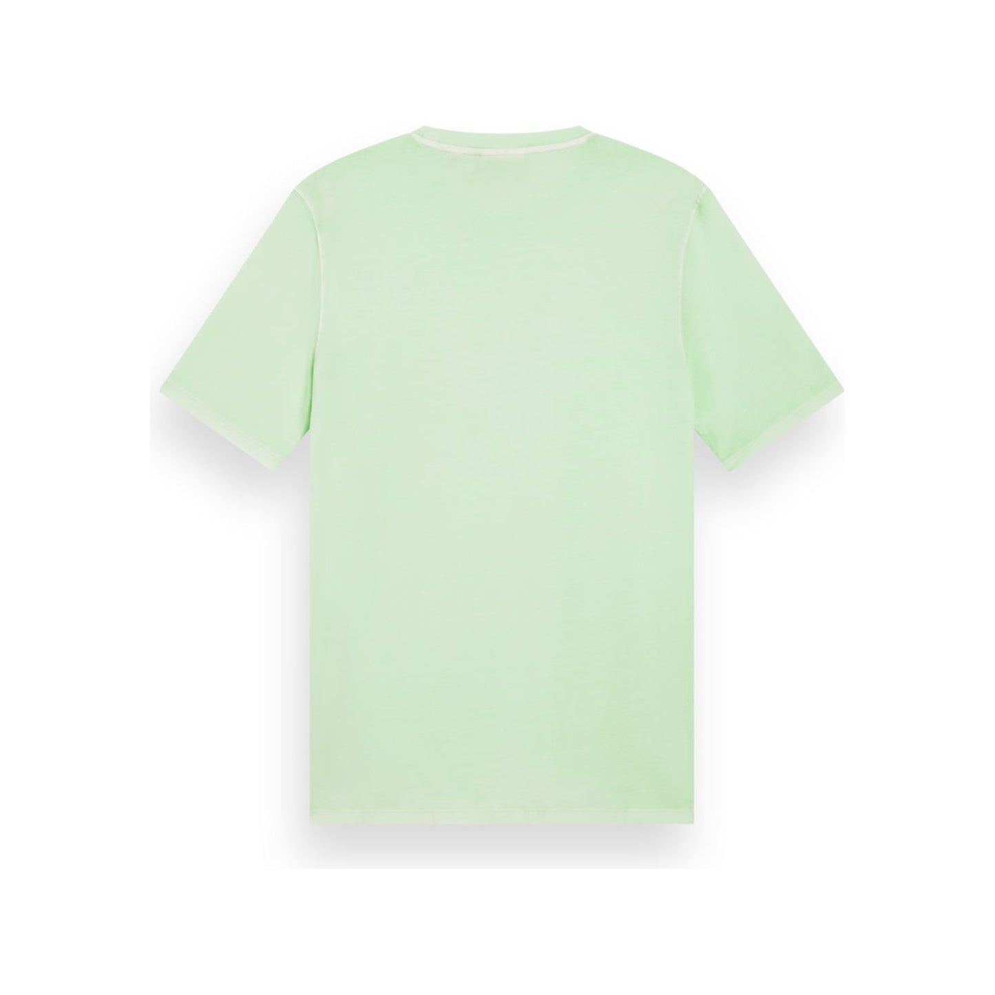 Garment Dyed Logo Crew neck T-shirt