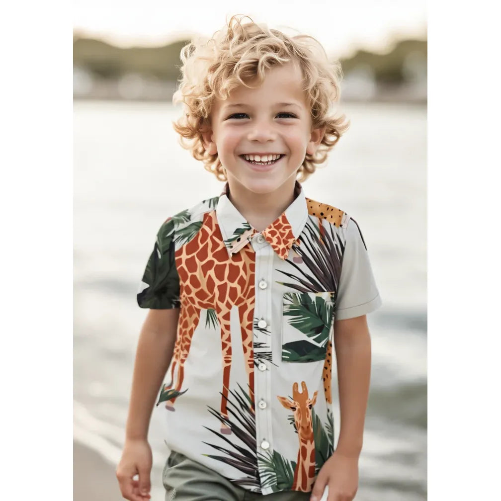 Kids Jungle Safari Shirt