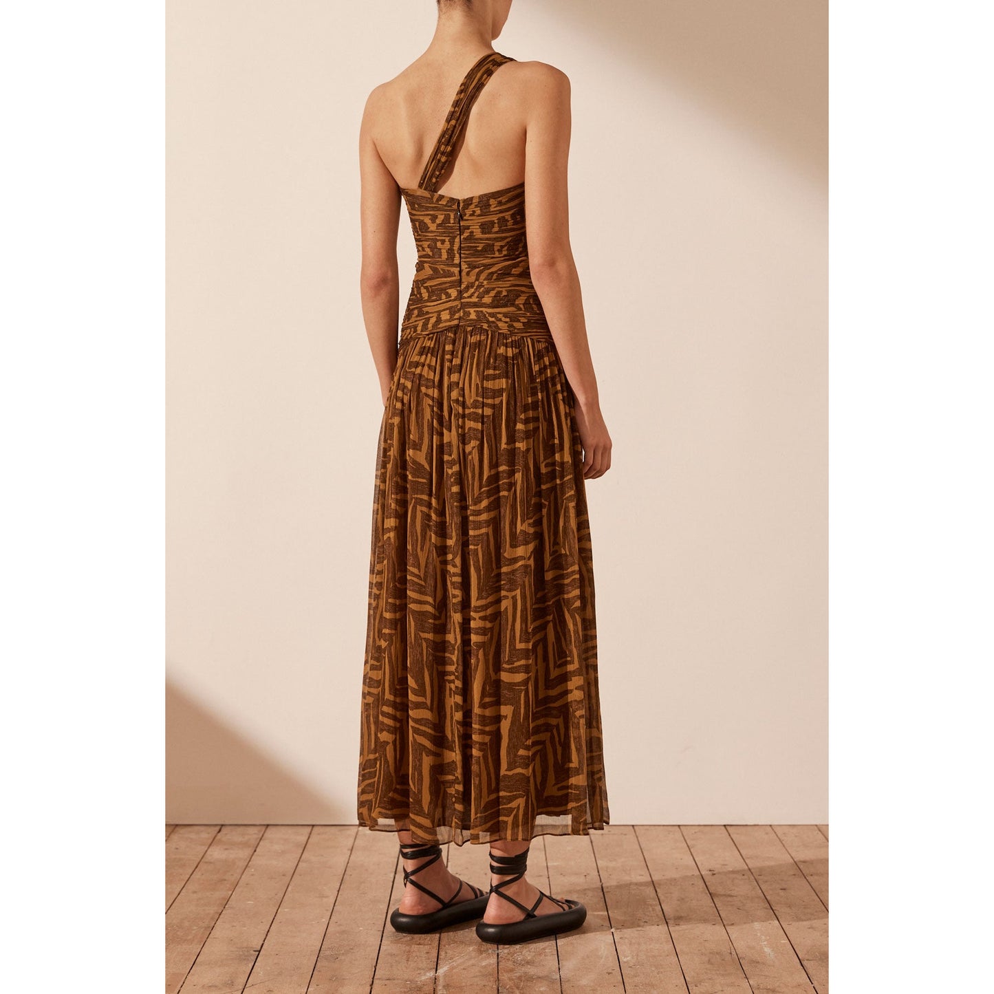 Impala One Shoulder Midi dress