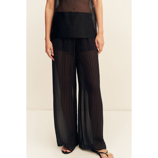 Irving Polka dot sheer pant
