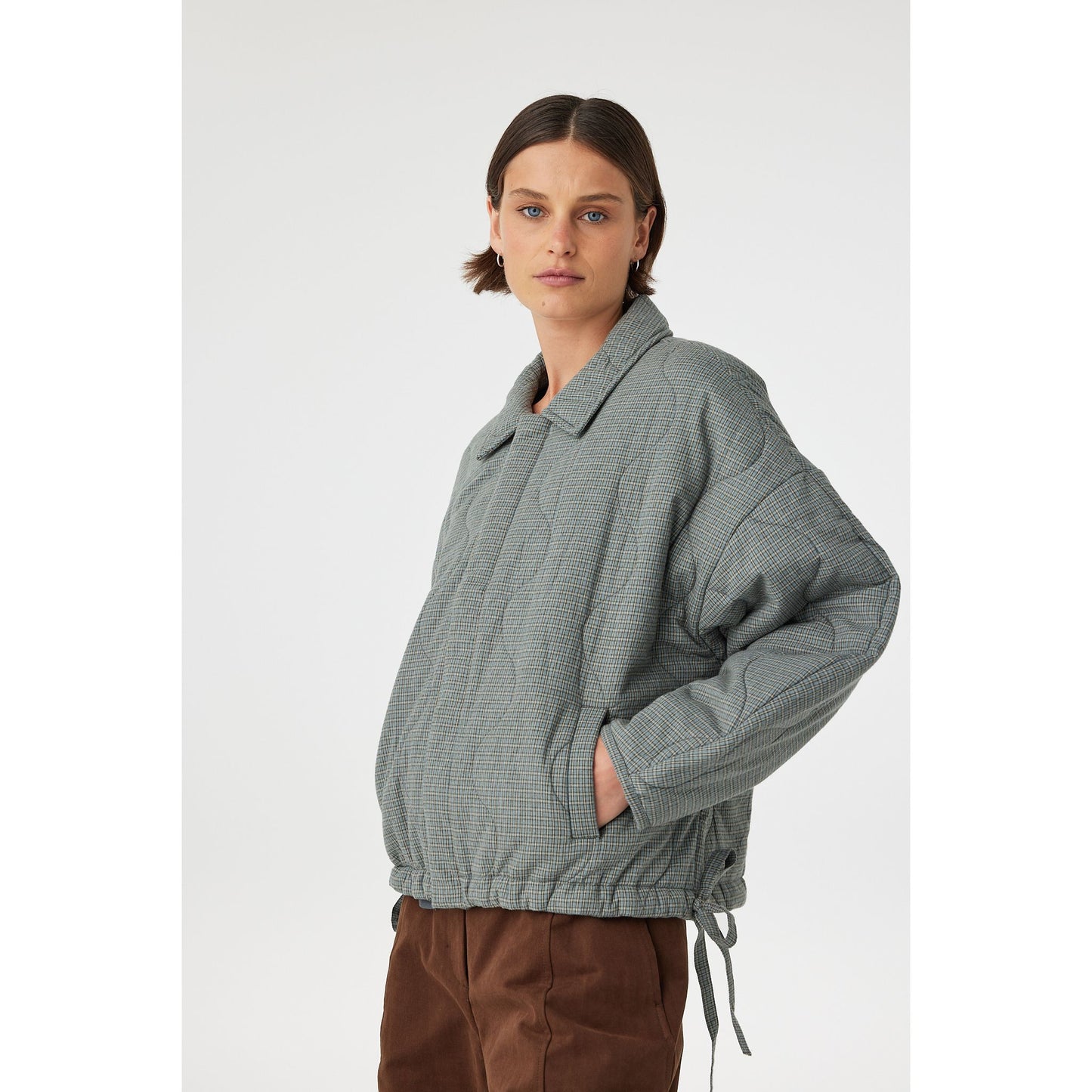 Matteo Jacket - BLUE CHECK
