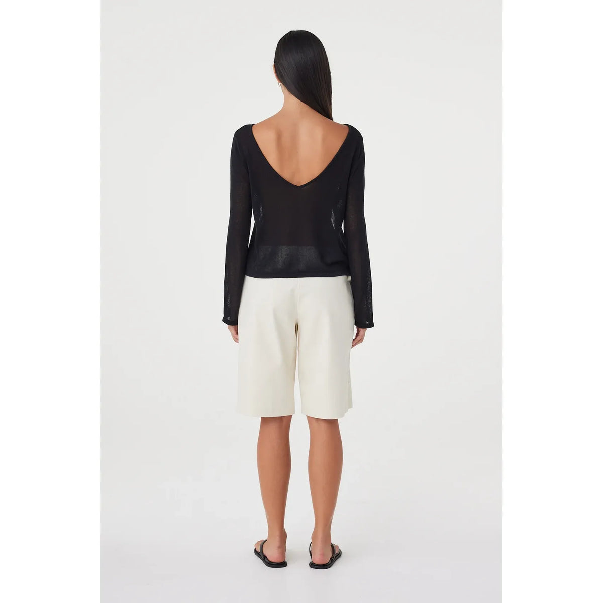 Lucia tie Bermuda short