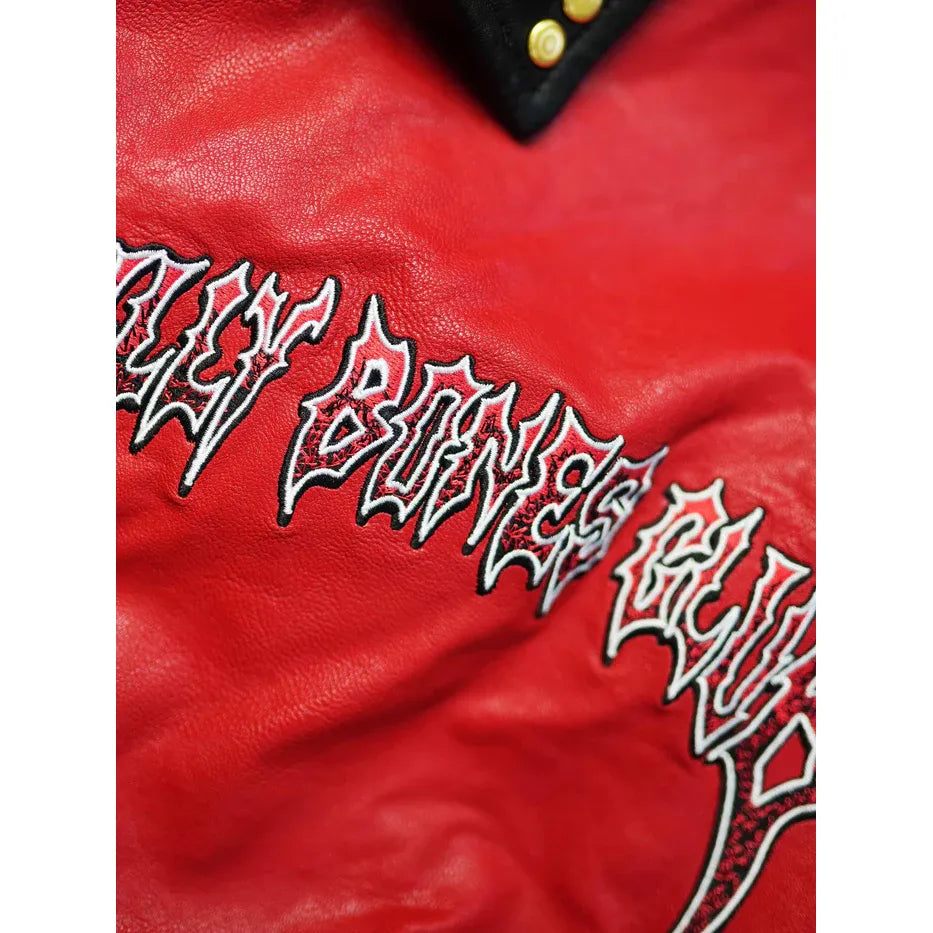 Art of 0 F*cks Leather jacket