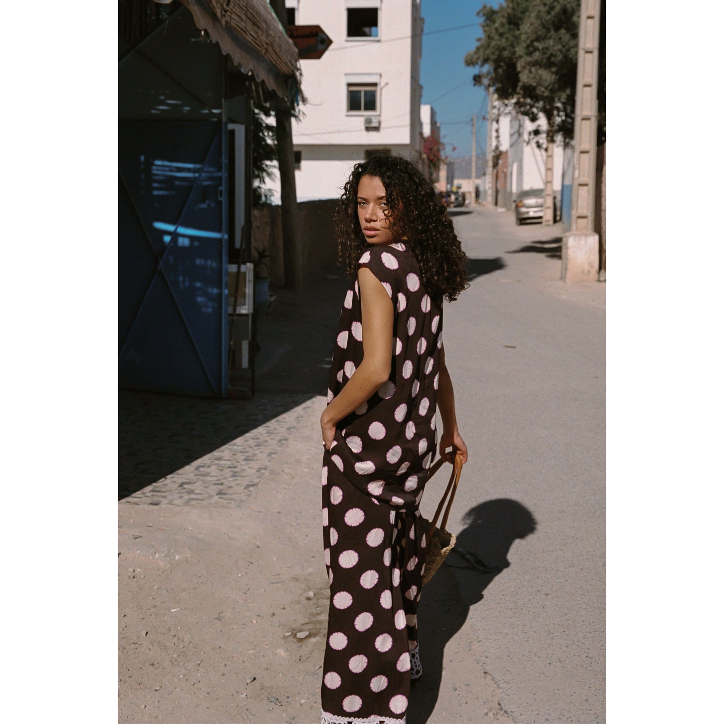 Bowie Spot Shift Mini dress