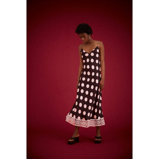 Bowie Spot Sia Slip dress