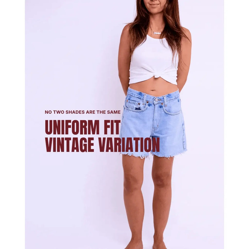 Vintage Levi's Classic Cut - Reworked denim shorts
