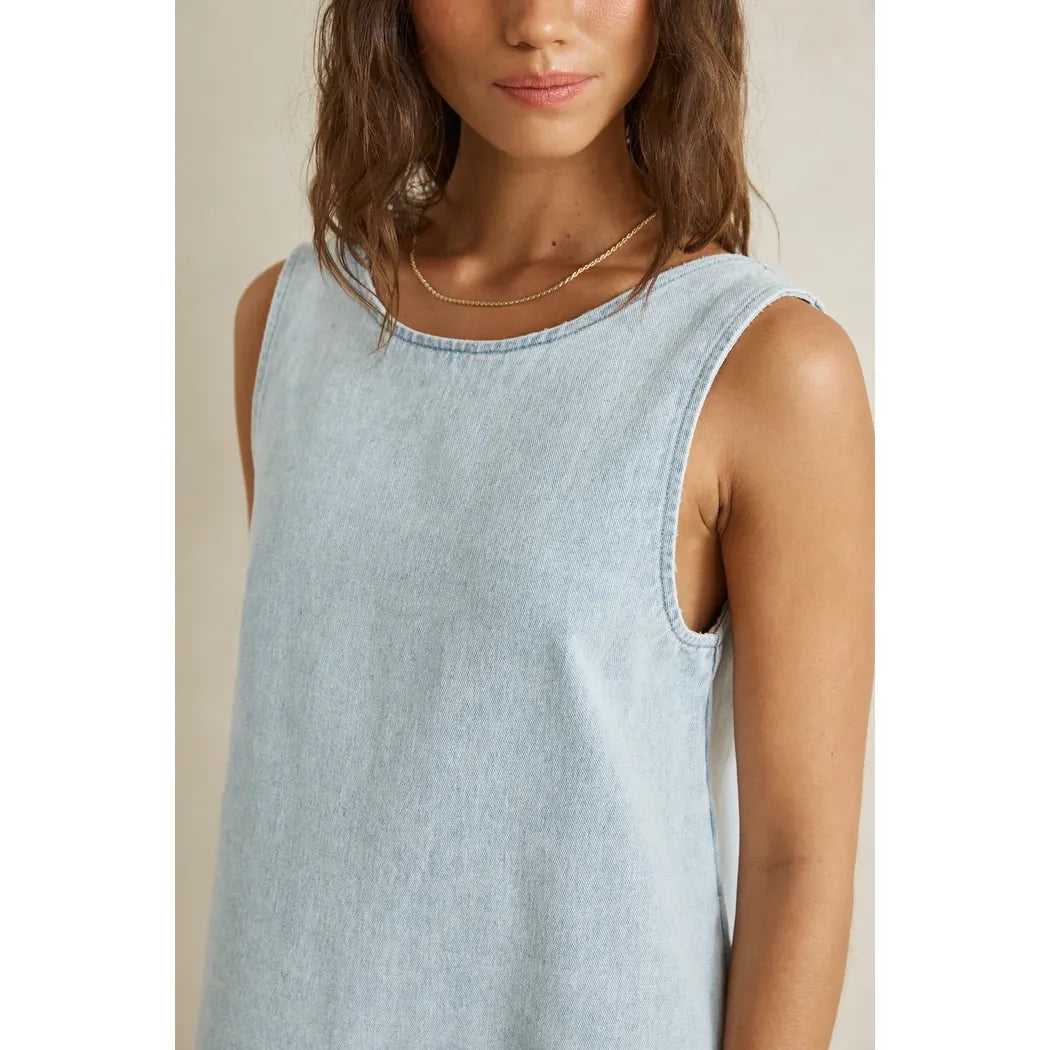 Riley Denim Mini dress