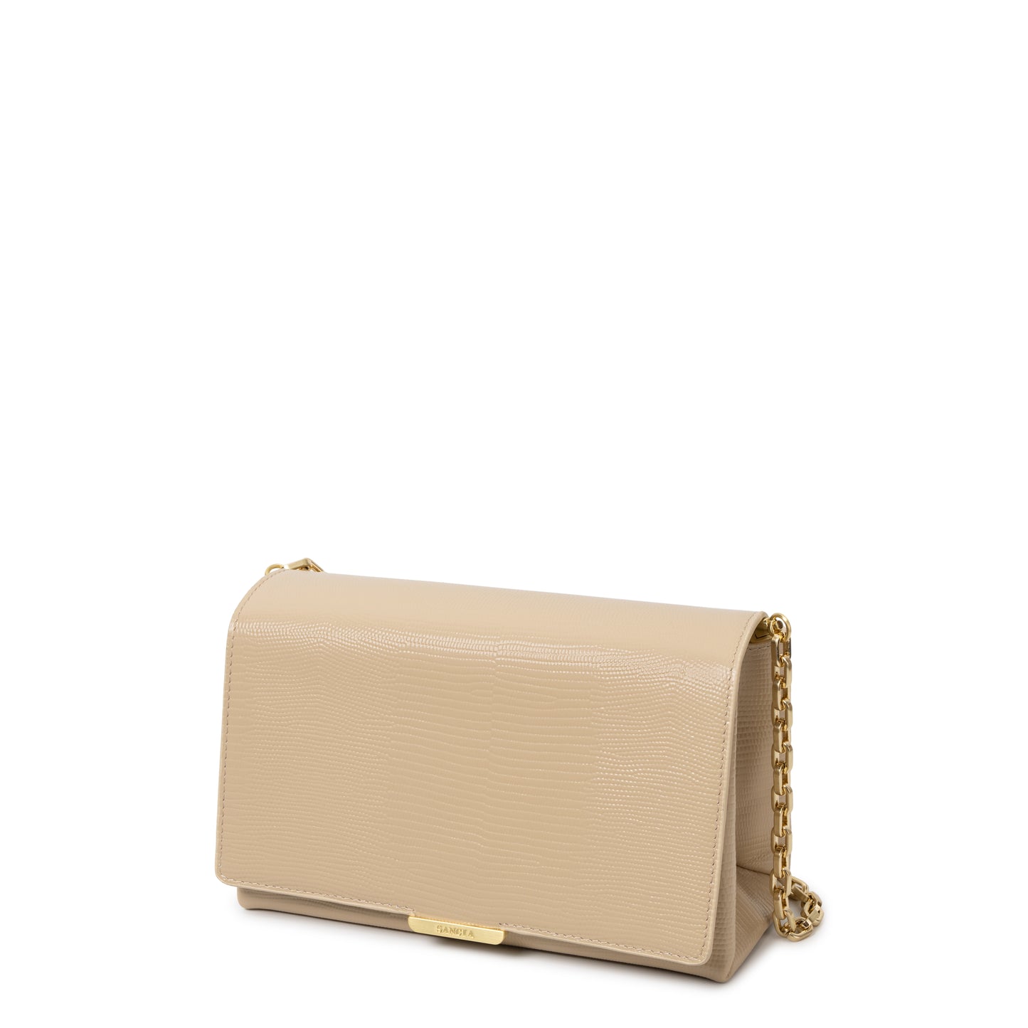 The Sirolo Bag - Almond lizard