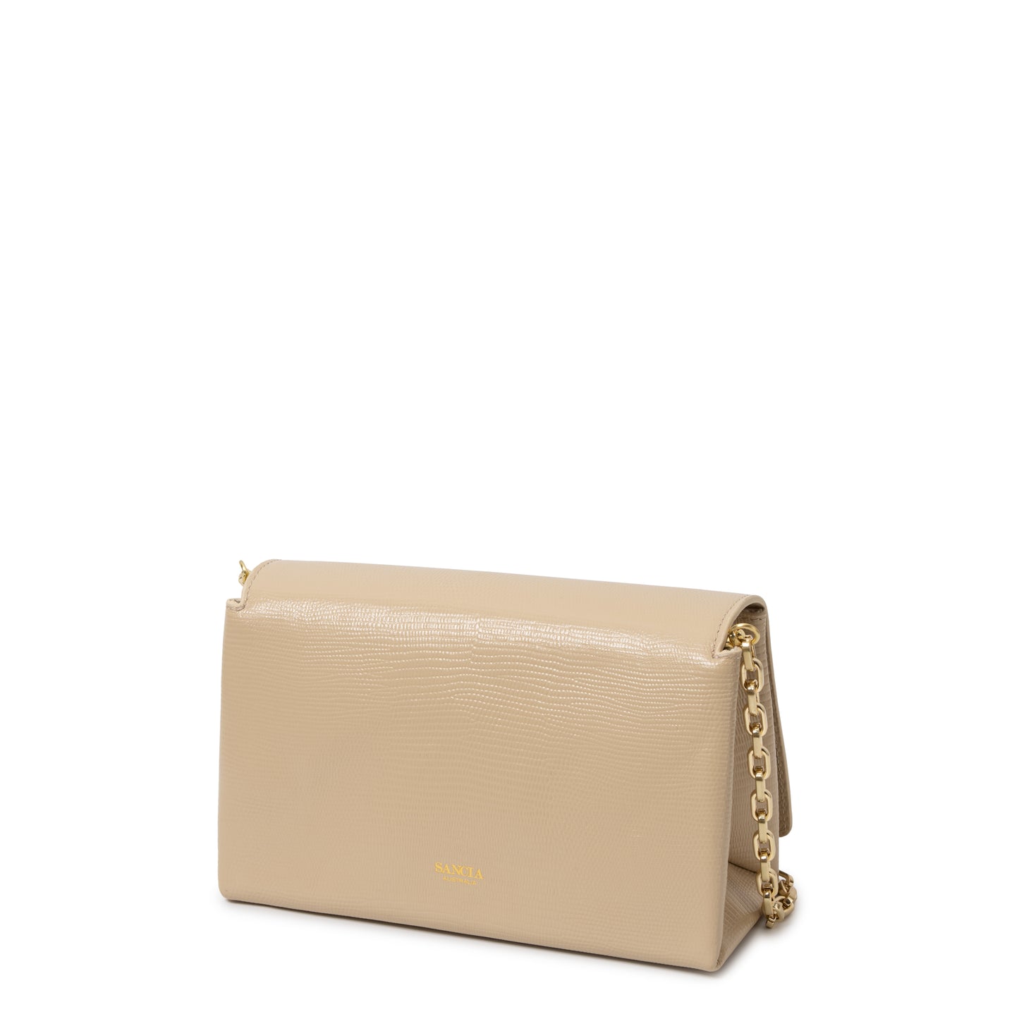 The Sirolo Bag - Almond lizard