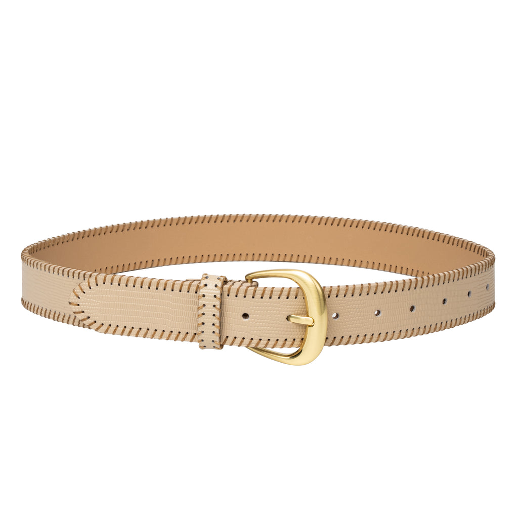The Viano Belt - Almond Lizard
