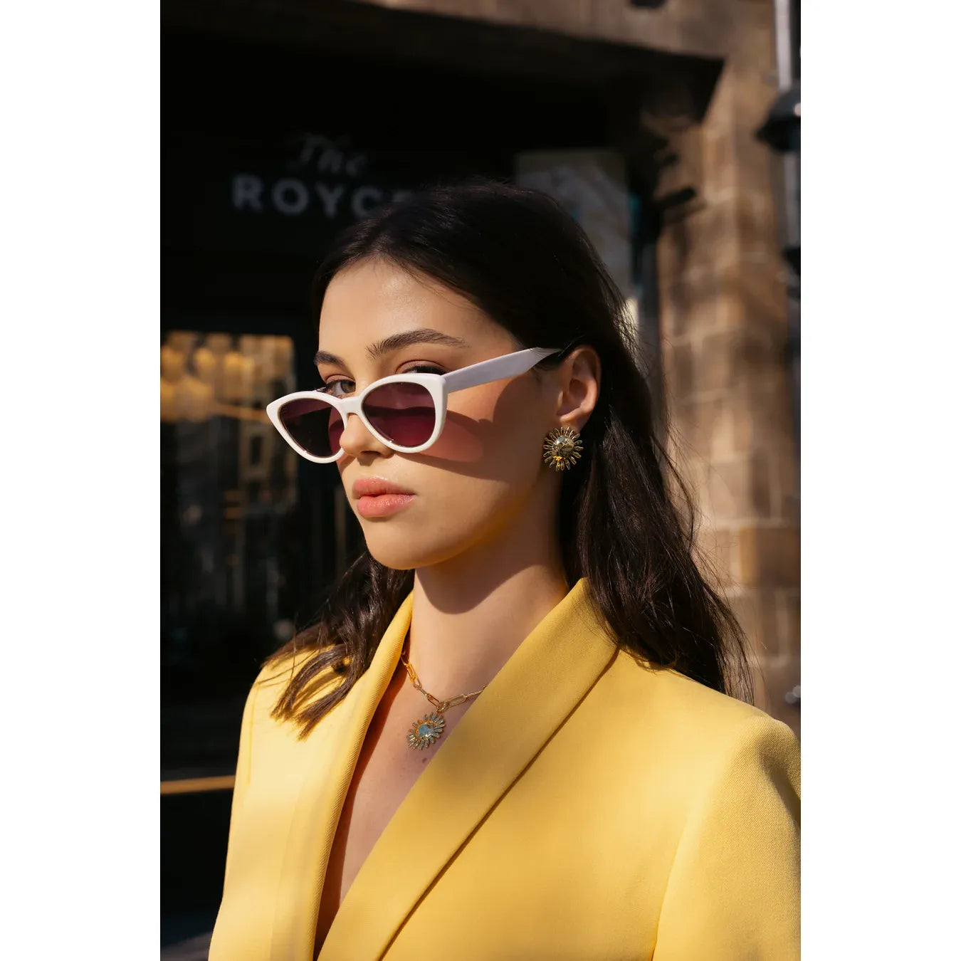 Summer Gold Sun earrings