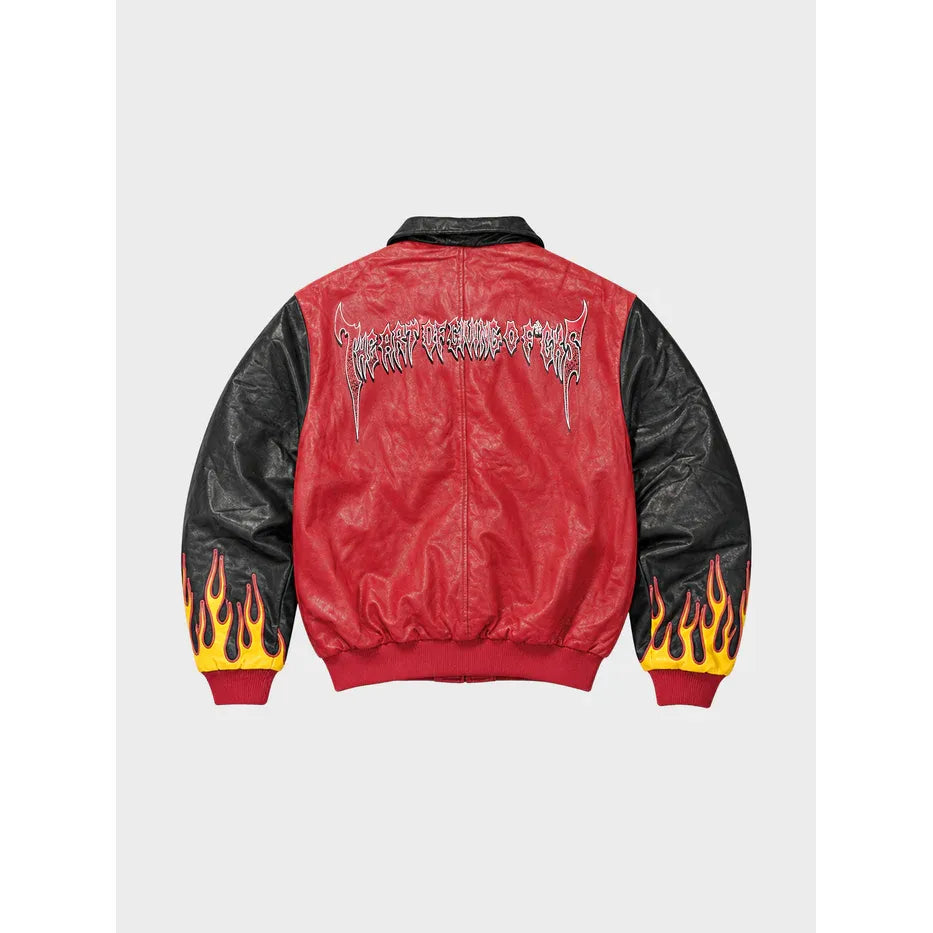 Art of 0 F*cks Leather jacket