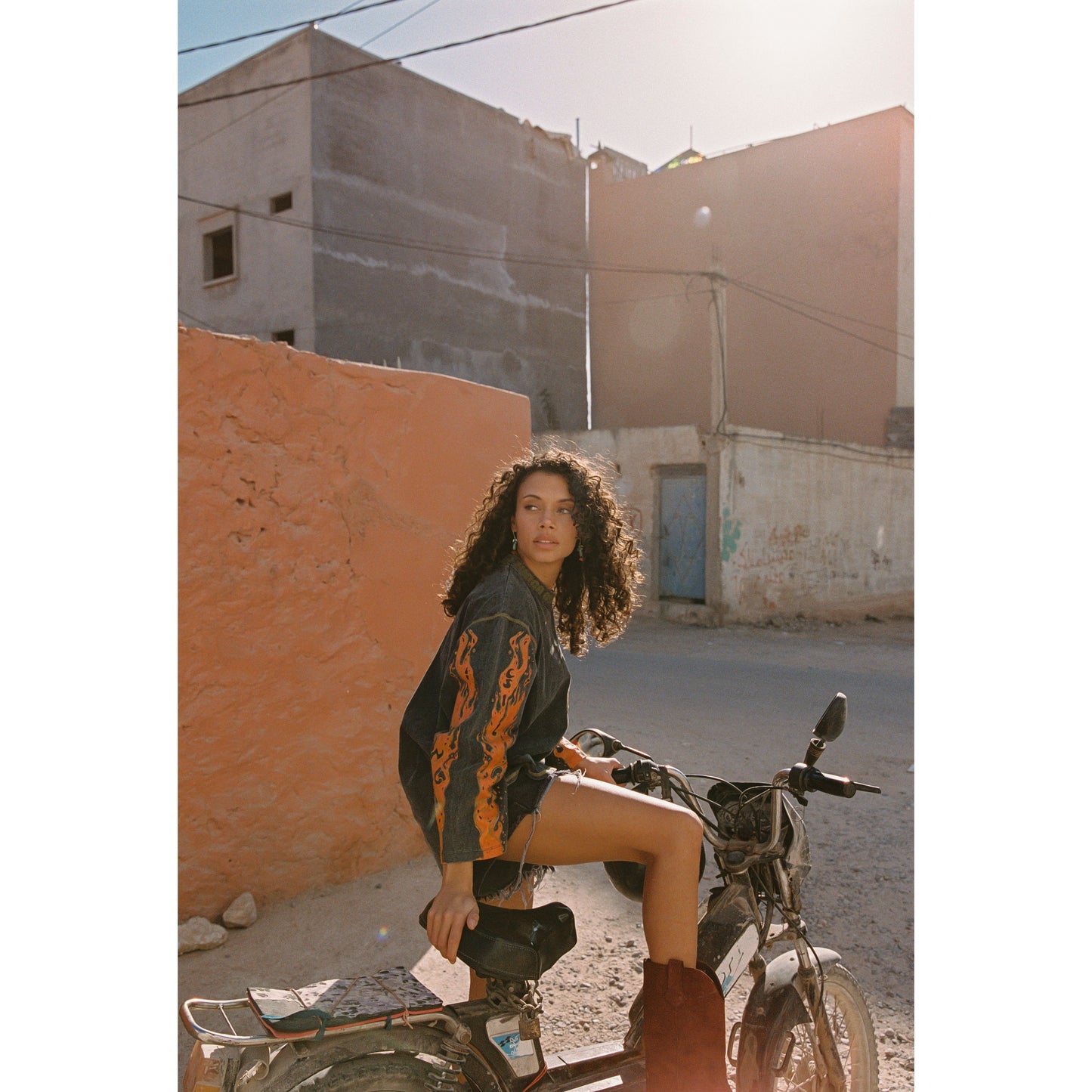 Flaming Heart Tommy tee