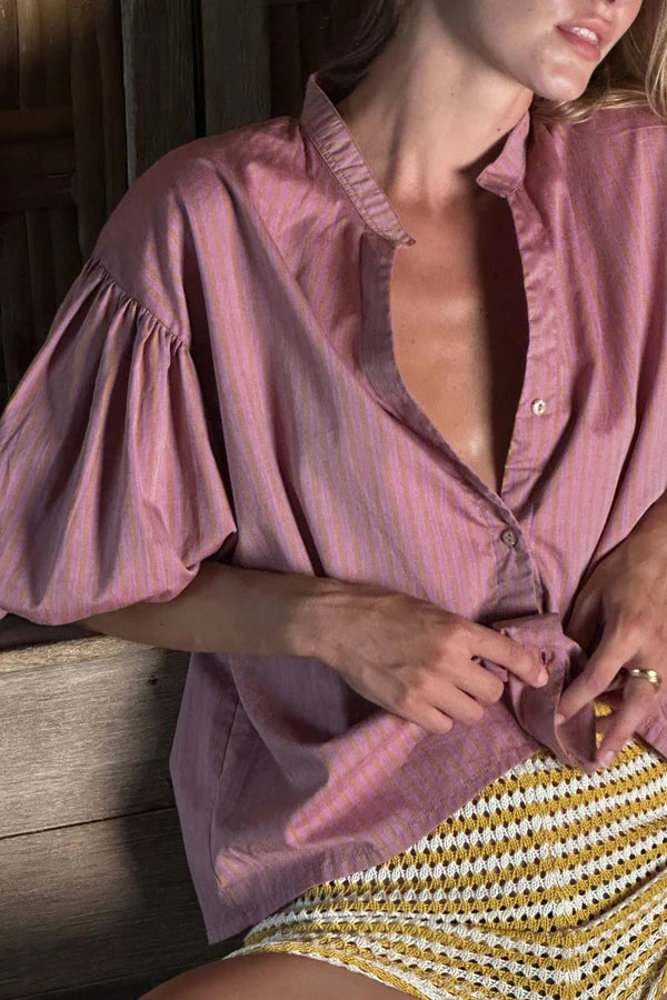 Flounce shirt