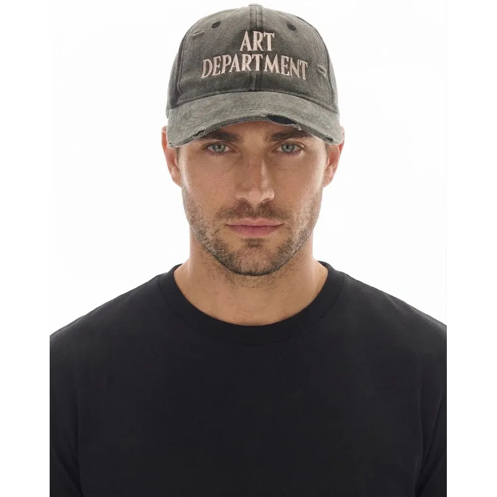 Destroyed ART DEPARTMENT trucker cap