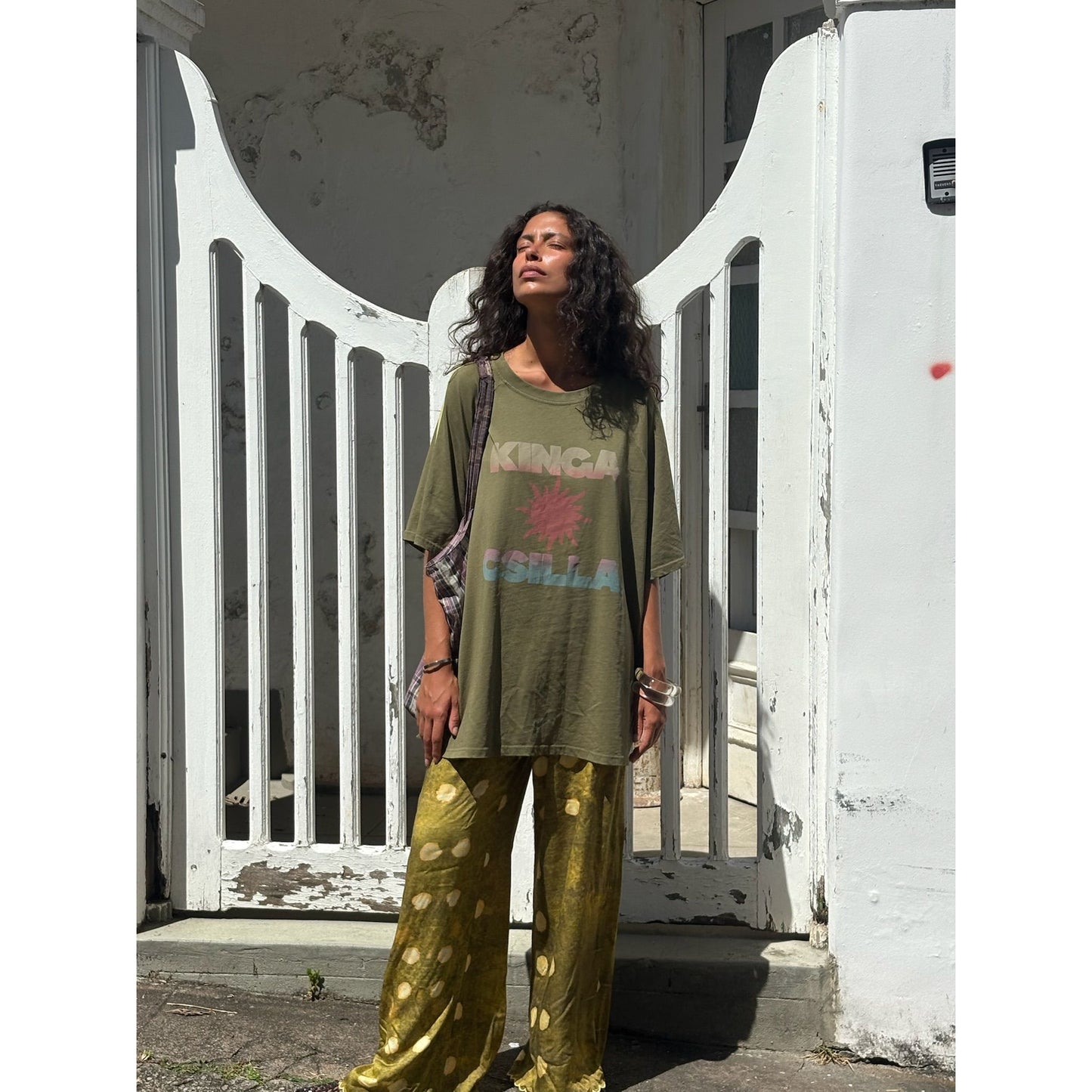 La Olivia spot Amico pant