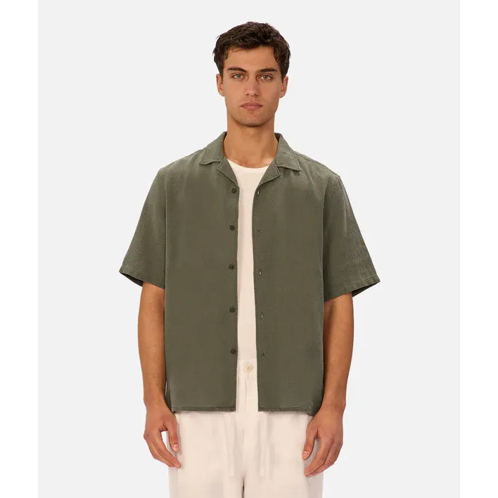 The Marbella ss shirt - Everglade