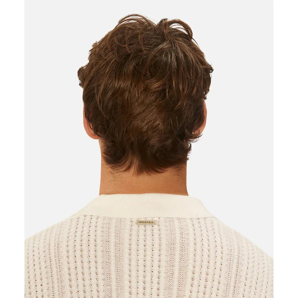 The Alessio Short Sleeve Shirt - Ivory