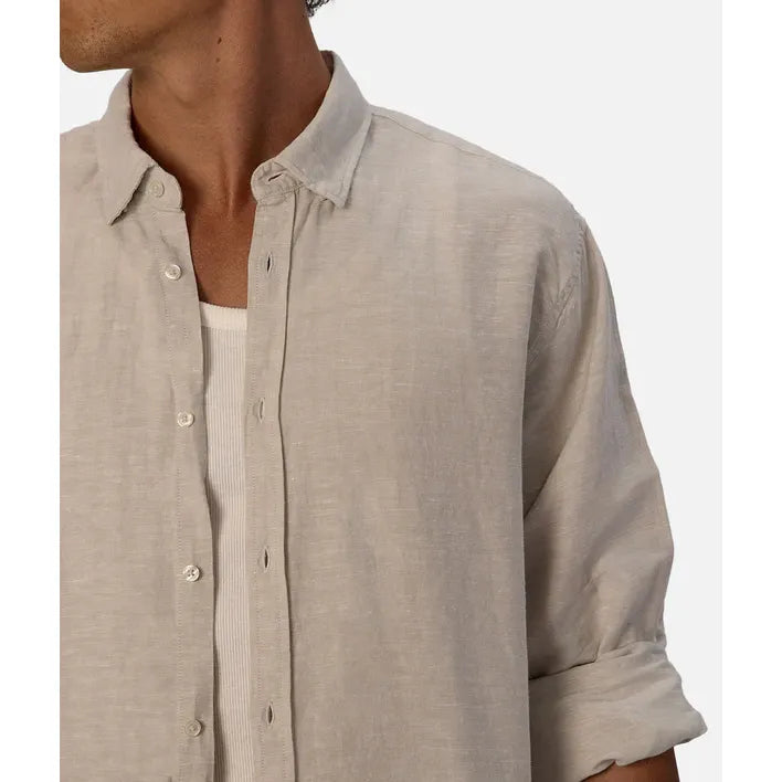 The Tennyson Linen blend L/S Shirt