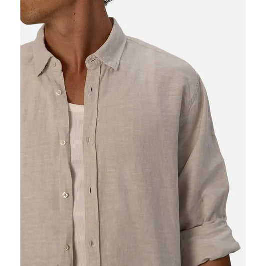The Tennyson Linen blend L/S Shirt