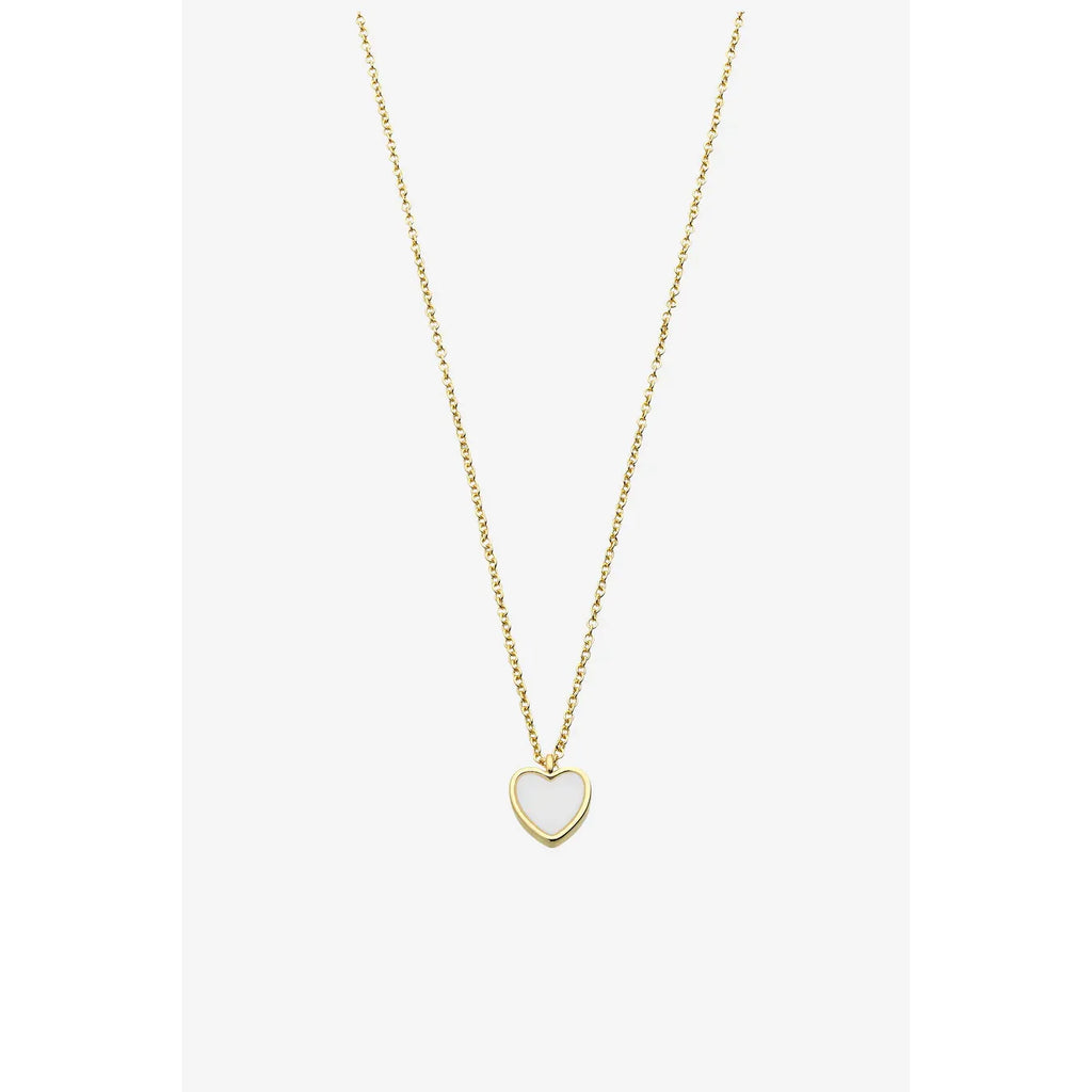 Myra Gold Heart Necklace