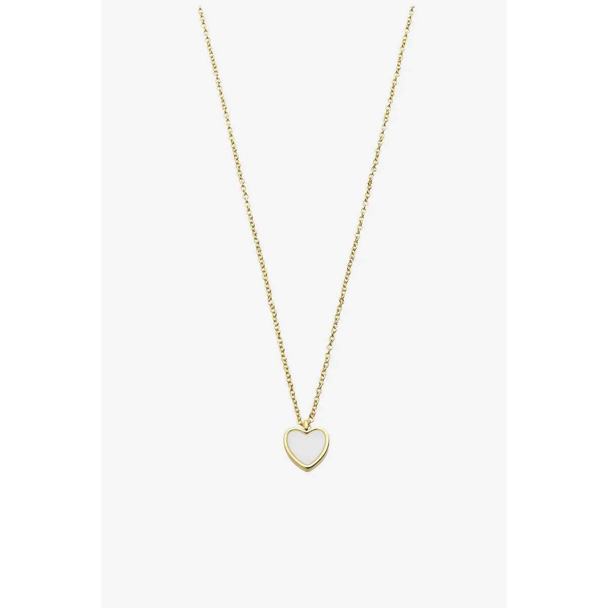 Myra Gold Heart Necklace