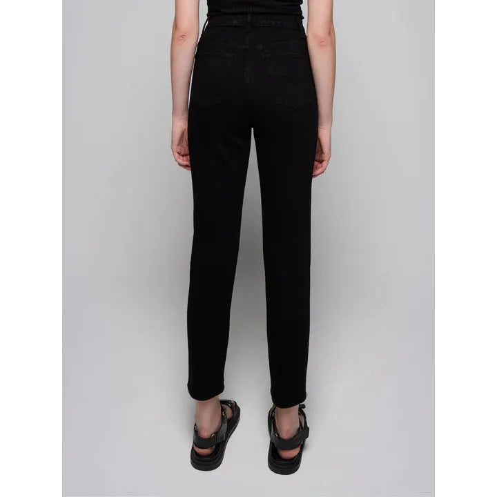 Frankie Ankle Stretch Petite - Pitch Black