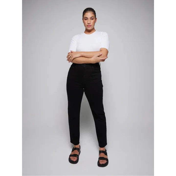 Frankie Ankle Stretch Petite - Pitch Black