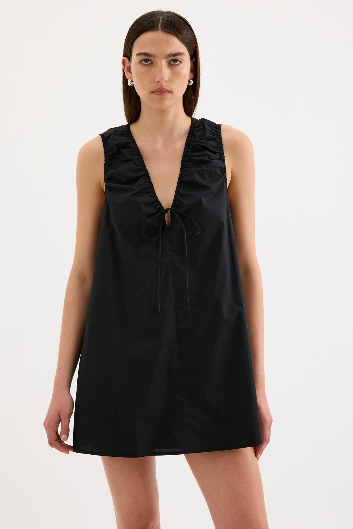 Cerie Poplin Mini dress