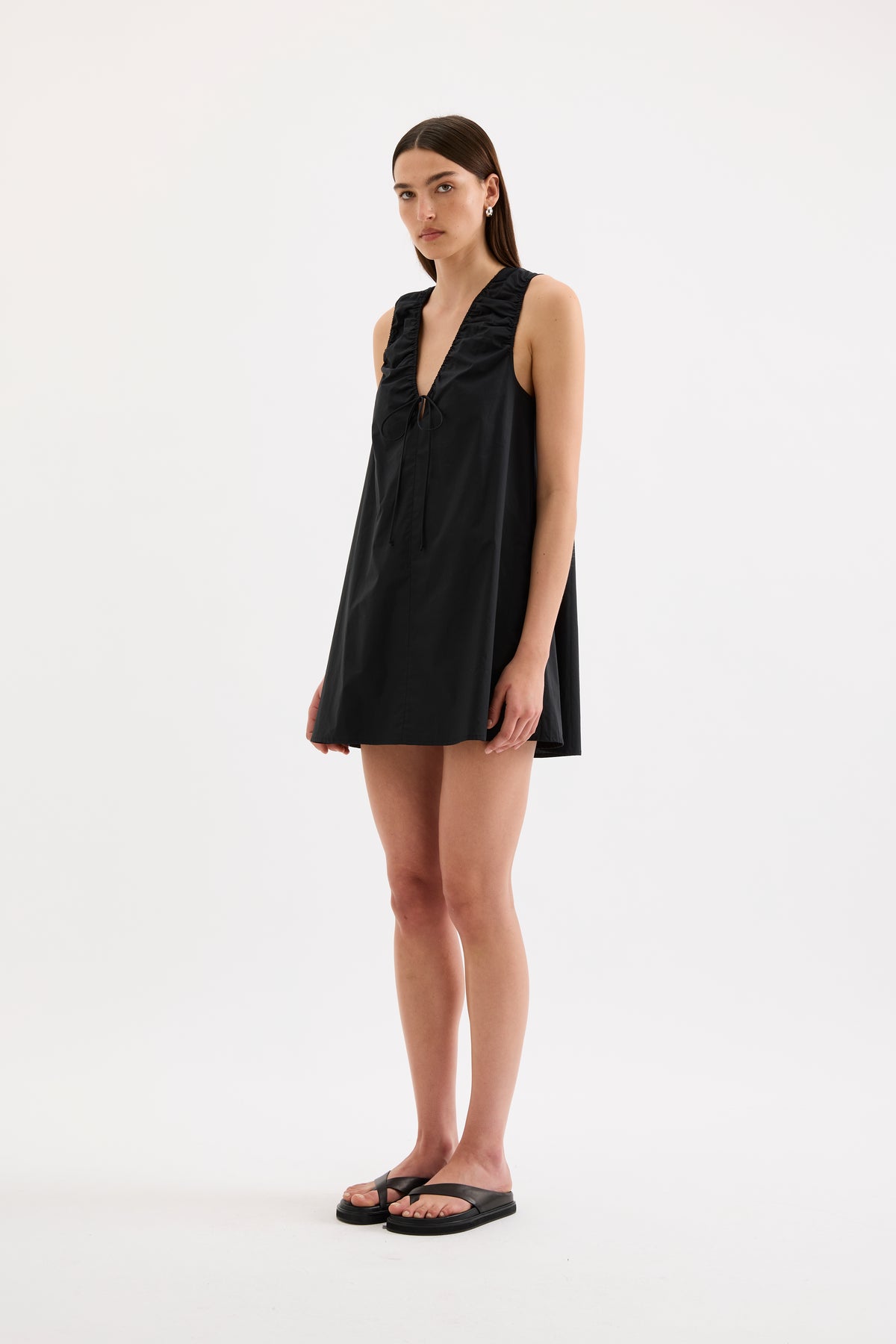 Cerie Poplin Mini dress