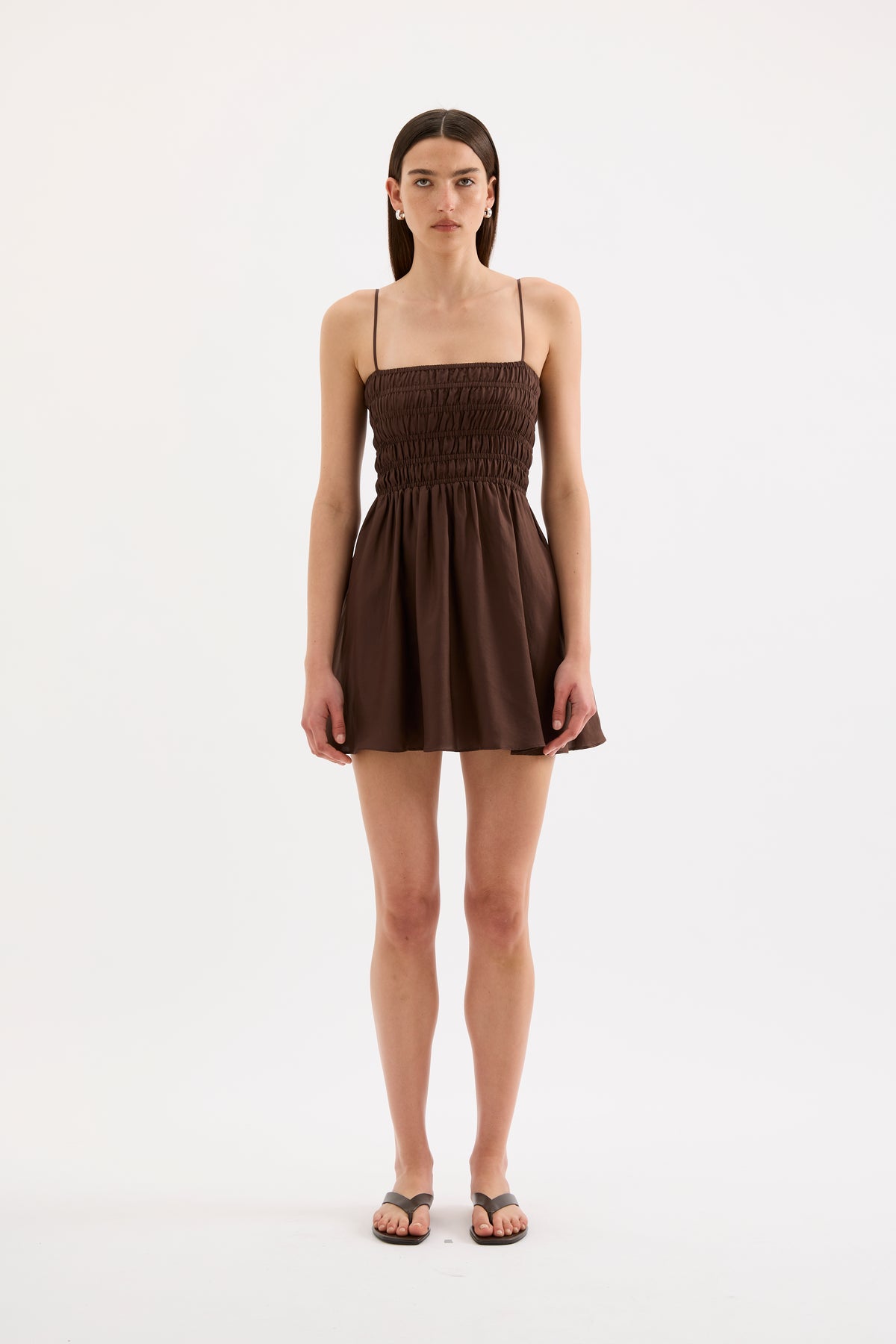 Jaslynn tencel mini dress