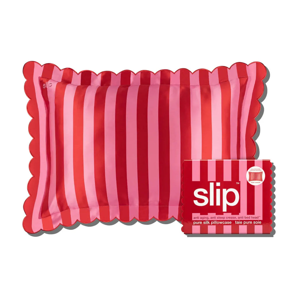 Sunshade Queen Zippered Pillowcase with Scalloped Edge