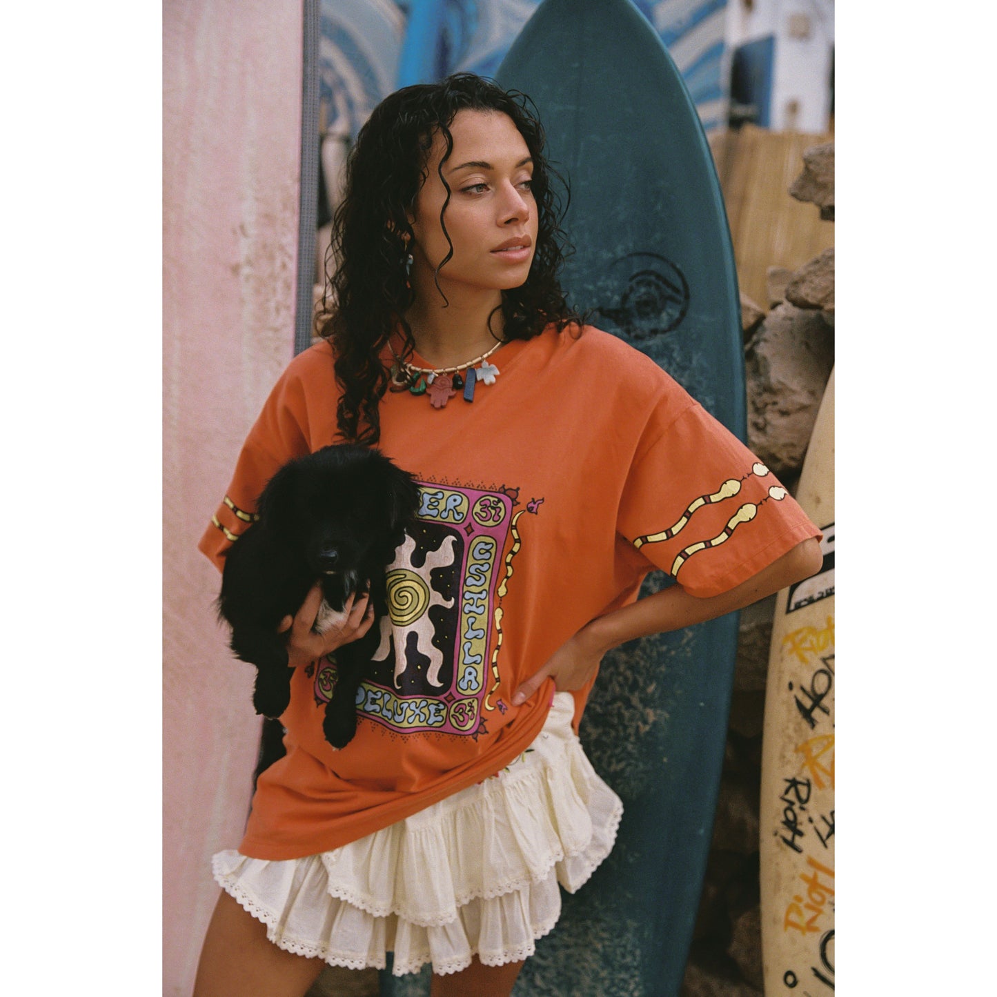 Reka Embroided Fae Frill skort
