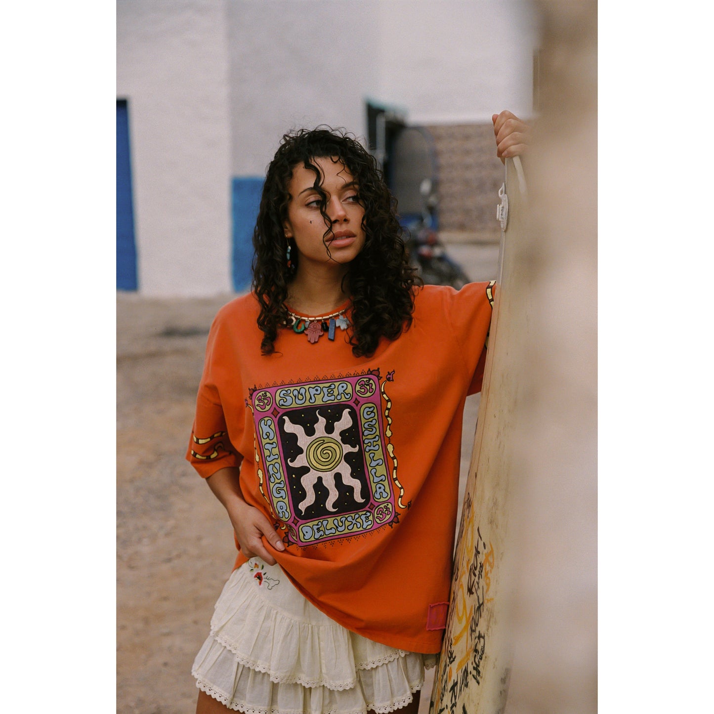 Reka Embroided Fae Frill skort
