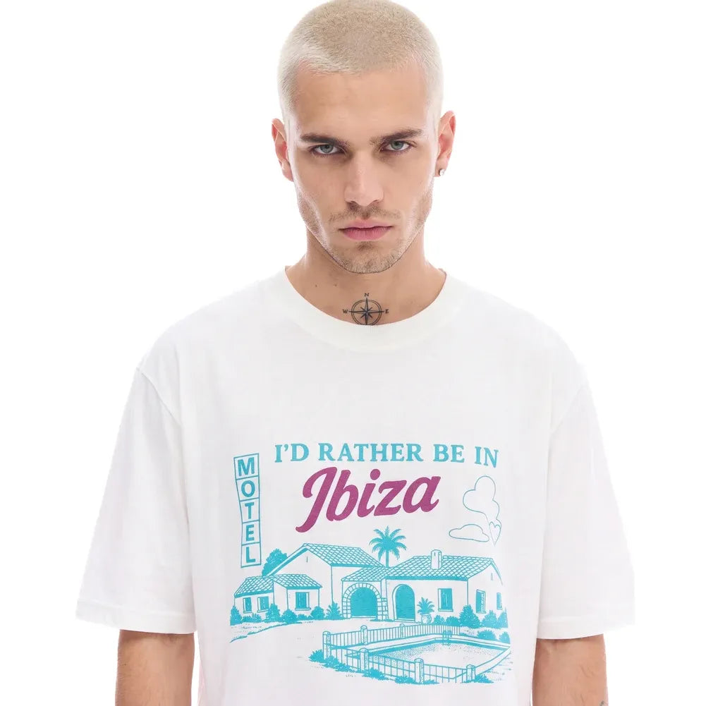 I'd Rather be in Ibiza tee