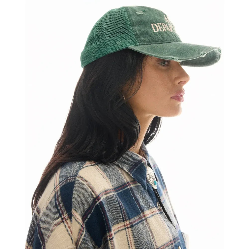 Destroyed ART DEPARTMENT trucker cap