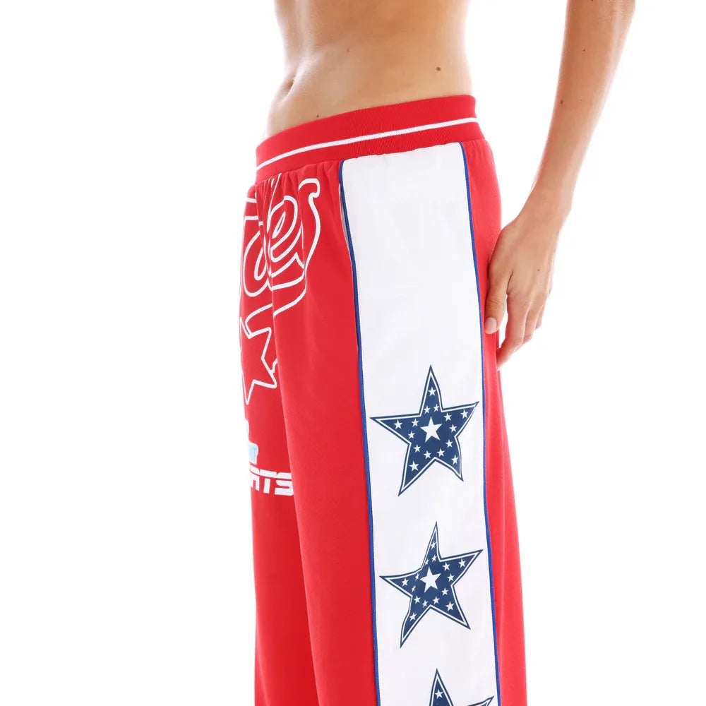 Red star track pants