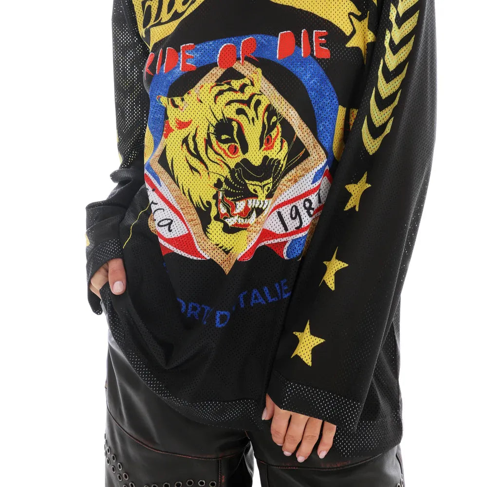 Ride or Die Mesh Football jersey